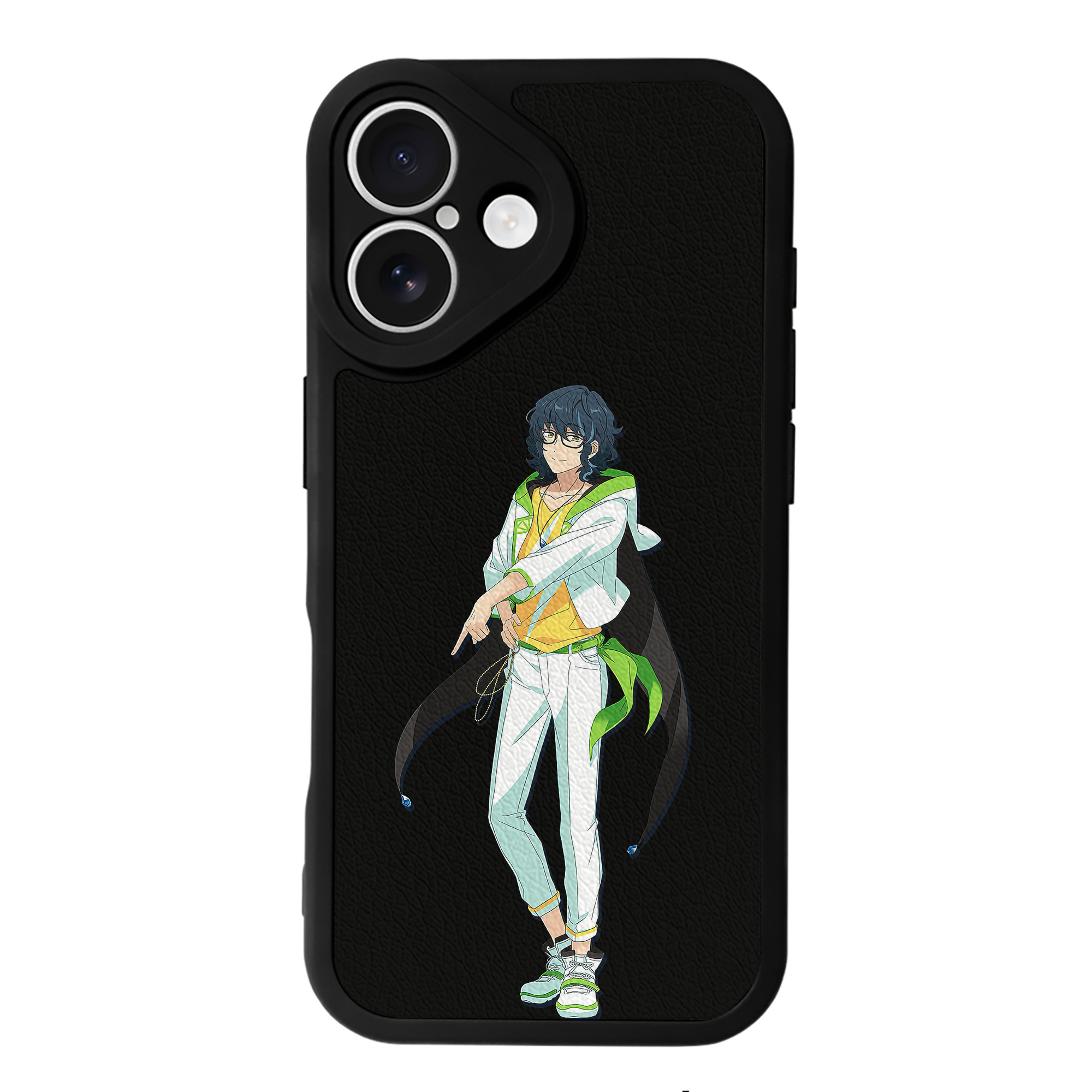 （画像用） あんさんぶるスターズ! Ensemble Stars 【iPhone 16シリーズ対応】シリコンスマホケース（レザー調） 材質：シリコン